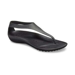 Crocs sexi- flex sandal size 7, black, New